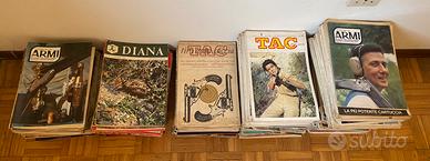 Riviste vintage di armi anni 60/70/80