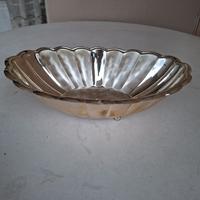 Ciotola vintage in ottone placcato argento, WMF