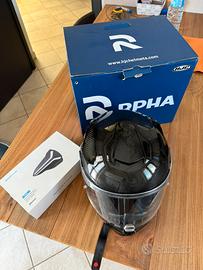 Casco HJC rpha 70 carbon con interfono