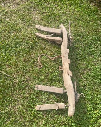 Giogo in legno per appassionati di vintage