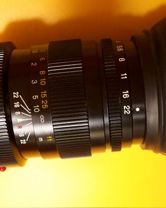 Minolta Rokkor 90mm f4 baionetta Leica M