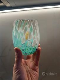 Bicchiere in Vetro Artistico di Murano