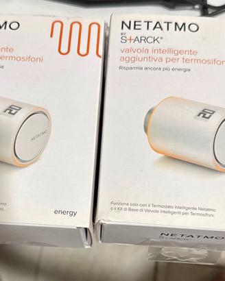 Coppia Valvole Termostatiche Netatmo by Starck