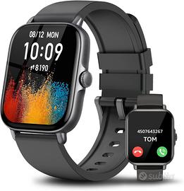 Smartwatch con Effettua/Risposta Chiamate, 1.85"