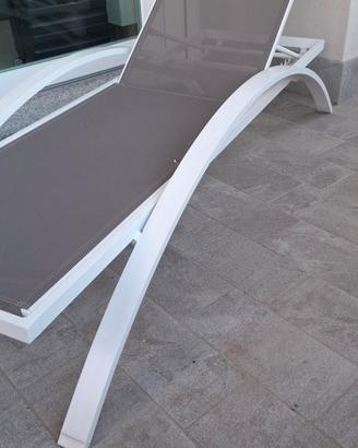 sdraio da terrazzo giardino 