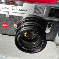 Leica M4-P anniversary con obiettivo