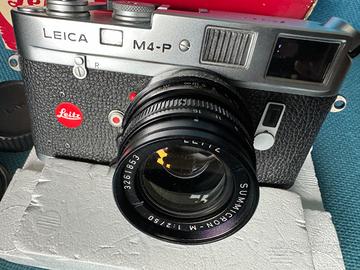 Leica M4-P anniversary con obiettivo