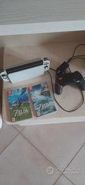 nintendo switch oled + zelda tokt e zelda botw 