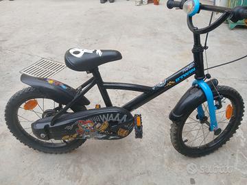 bicicletta bambino 4-6 anni BTWIN pirabike 16 poll
