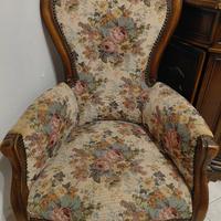 Coppia poltrone Luigi XIV