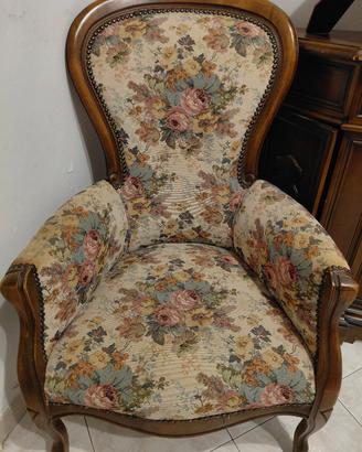 Coppia poltrone Luigi XIV