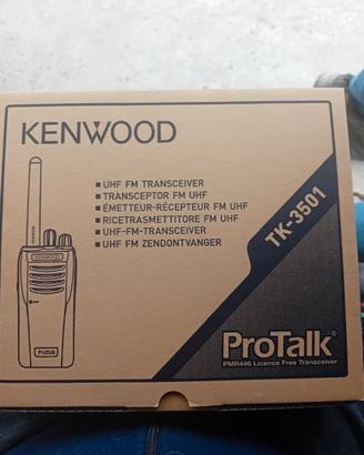 radio walkie-talkie kenwood protalk 2 pezzi
