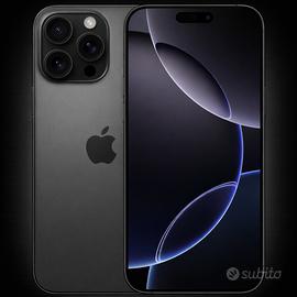 iPhone 16 Pro Max 256GB Titanio Nero