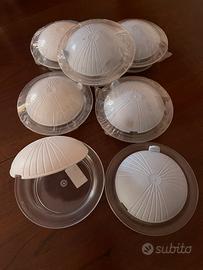 7 formaggiere/zuccheriere