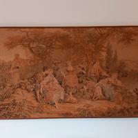 Arazzo decorativo scena d'amore