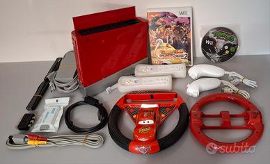 Nintendo Wii Rossa con giochi e accessori