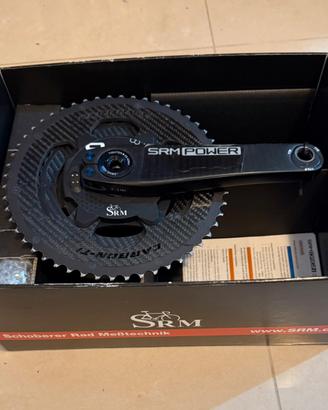 Pedivelle SRM Origin PowerMeter + Carbon-ti 52/36