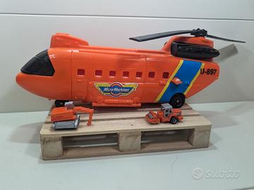 Elicottero Micro Machines Galoob U-897 Vintage