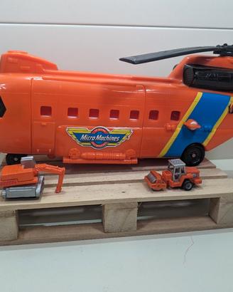 Elicottero Micro Machines Galoob U-897 Vintage