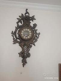 Orologio da parete in bronzo pieno 