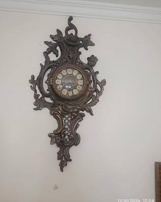 Orologio da parete in bronzo pieno 