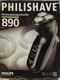 PHILISHAVE 890 RECHARGEABLE MAINS Rasoio elettrico