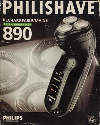 PHILISHAVE 890 RECHARGEABLE MAINS Rasoio elettrico