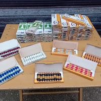 Lotto di spagnolette di seta vintage