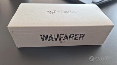 Occhiali Meta RayBan Wayfarer gen 2