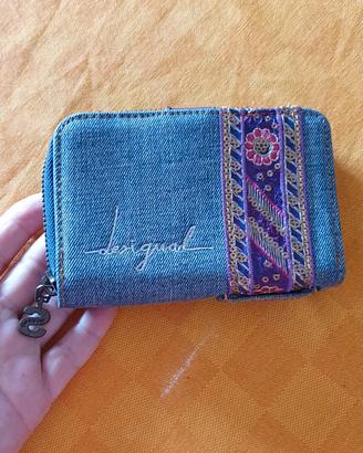 Portafogio Desigual in Jeans