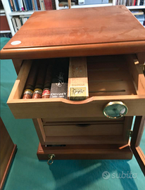 PREGIATAsalaFUMOhumidorBANCOsigariPANNELLIvetro