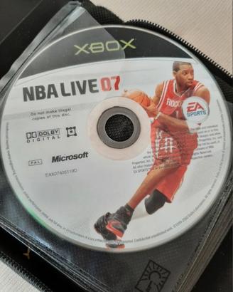 Gioco Xbox 360 Nba live 07