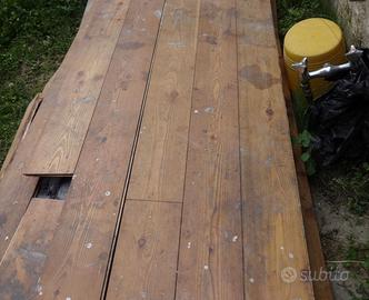 19 mq tavole "parquet" in larice 15 mm "1ª patina"