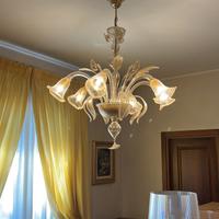 Lampadario La Murrina in vetro di Murano