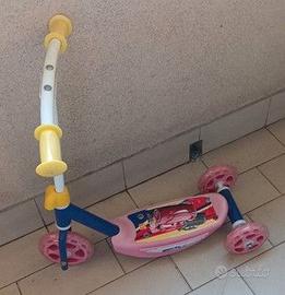Monopattino bambino 3 ruote Cars