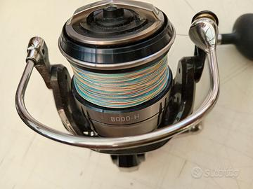Daiwa certate sw 8000 h. +360m di treccia x8 pe3
