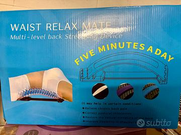 Dispositivo stretching schiena nuovo