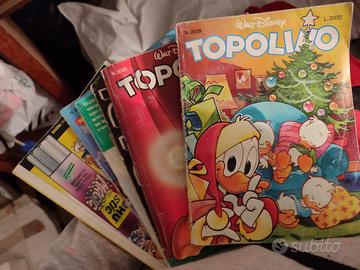 lotto di 25 fumetti topolino anni 90