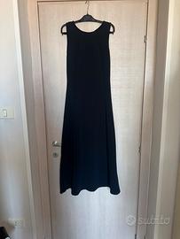 ABITO LUNGO ELEGANTE NERO-Taglia S
