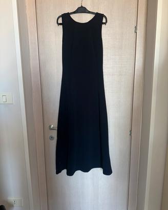 ABITO LUNGO ELEGANTE NERO-Taglia S