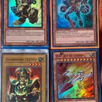 Lotto 4 carte Yu-Gi-Oh! Super Rare