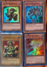Lotto 4 carte Yu-Gi-Oh! Super Rare