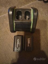 BATTERIE E BASE PER CONTROLLER XBOX