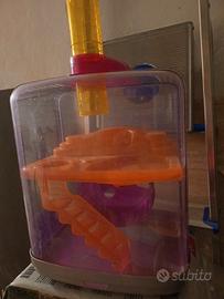 Gabbia per criceti a due piani