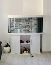 ACQUARIO JUWEL 260L. VETRO CURVO 