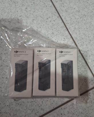 3 Batterie DJI Avata 2 Nuove Sigillate