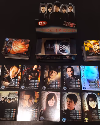 Collezione 600 Carte Torchwood Doctor Who TARDIS