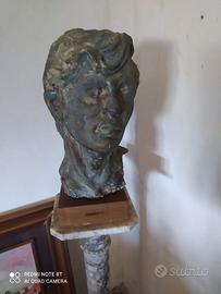 Scultura in gesso di Romano Antico