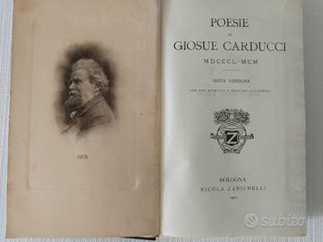 Libro POESIE DI GIOSUE CARDUCCI