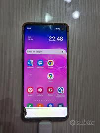 samsung s10 touch e display rotto